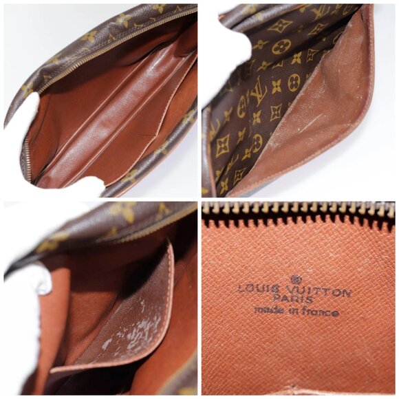 LOUIS VUITTON Monogram Compiegne 28 Clutch Bag M51845 LV Auth 89172 - Picture 15 of 16